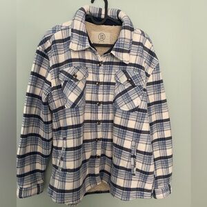 Sage Size L Sherpa jacket